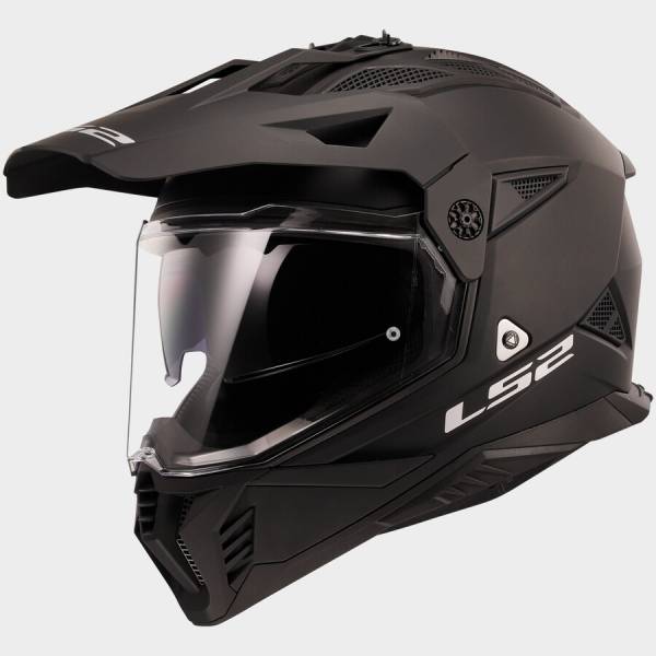 Kask motocyklowy cross enduro off-road LS2 MX702 Pioneer mat rozm. XS